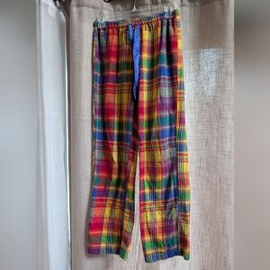 Ralph Lauren Multicolor Plaid Pants